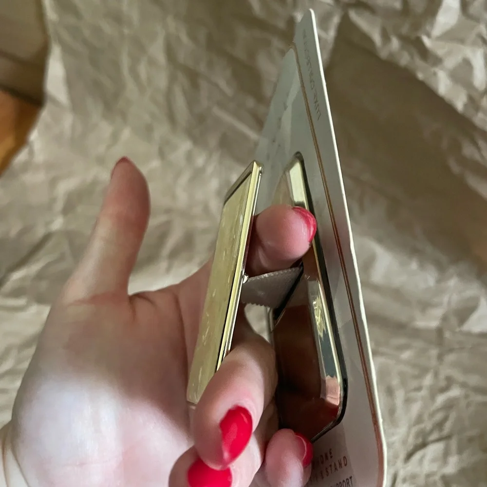 HANDL Gold & Marble Phone Grip Stand Luxe Collection